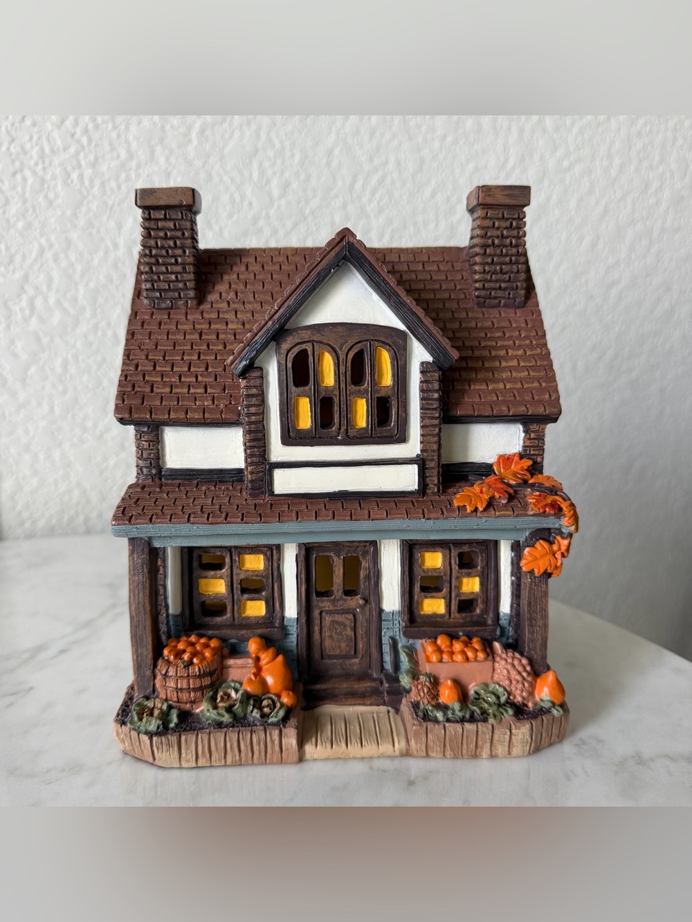 Hobby Lobby Fall Brown Light Up House, 2026 Collection, Robert Stanley